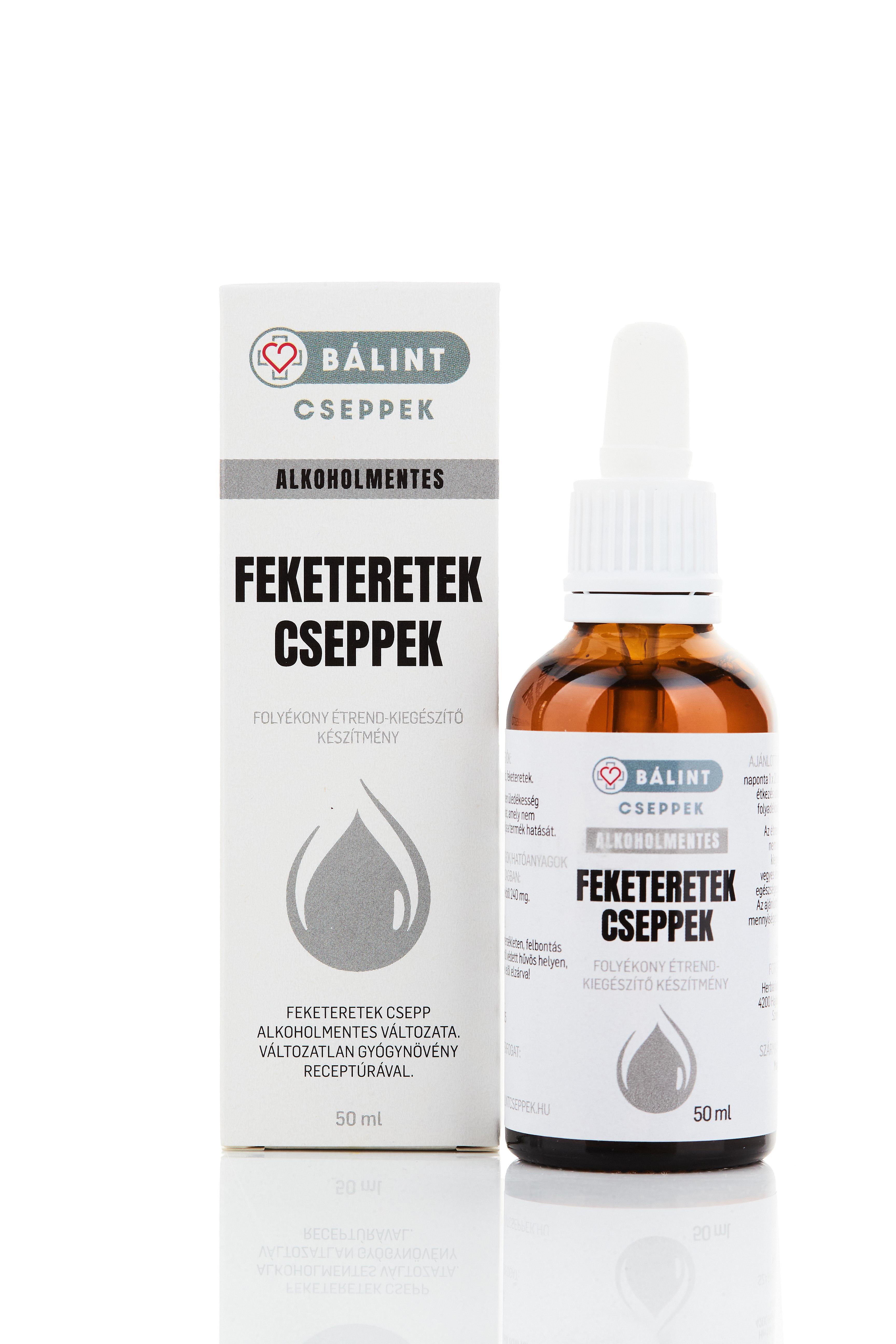 Feketeretek alkoholmentes cseppek