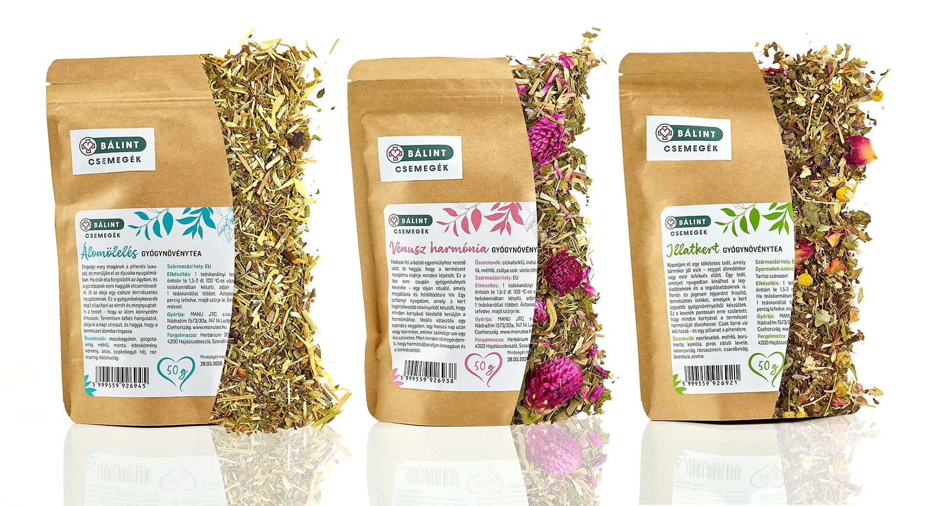 Bálint teakeverékek