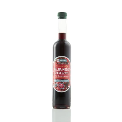 Málna-meggy gyumolcsesszencia 500 ml