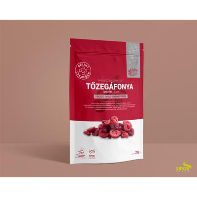 Bálint Csemegék - Fagyasztva szárított tőzegáfonya csemege - Szeletelt